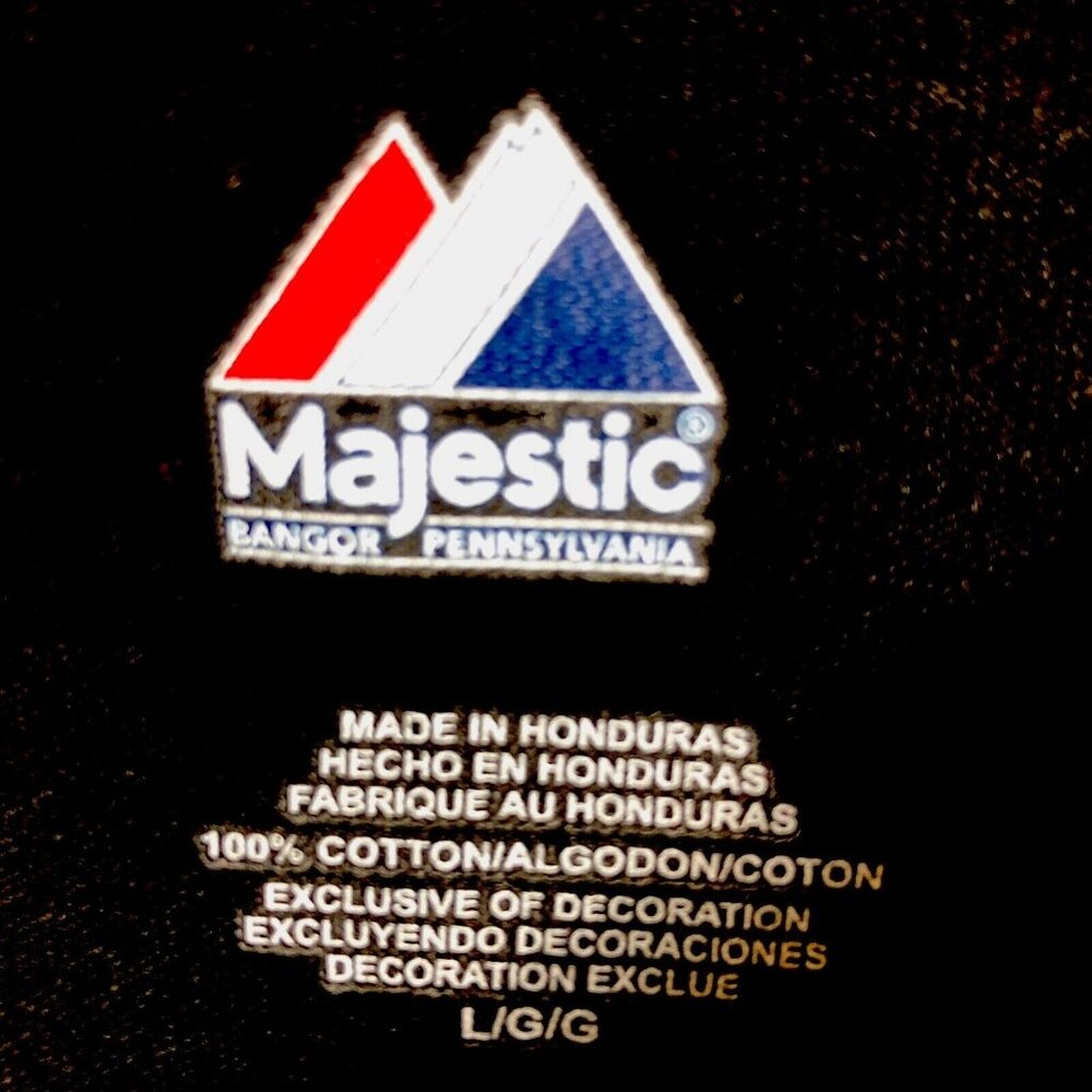 Majestic Atlanta Braves Superior Play Black T-Shirt Size Large - Picture 2 of 13